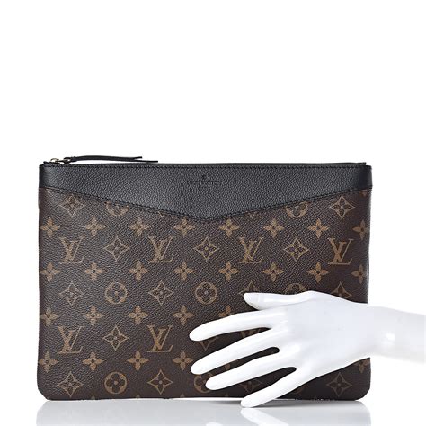 louis vuitton black pouch|louis vuitton daily pouch black.